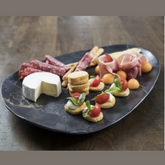 Black Marble Platter